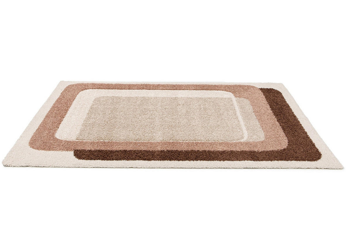 DESIGN-TEPPICH weich und dick bruin - Braun, Textil (120/170cm) - AFK Living
