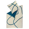 SATIN BETTWÄSCHE ARTSY - Petrol, Textil (155/220cm) - Musterring