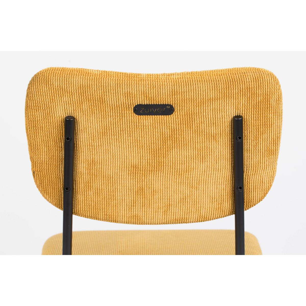 ESSZIMMERSTUHL Benson Ockergelb - 2 er Set - Gelb, Textil (47/81/56cm) - Zuiver