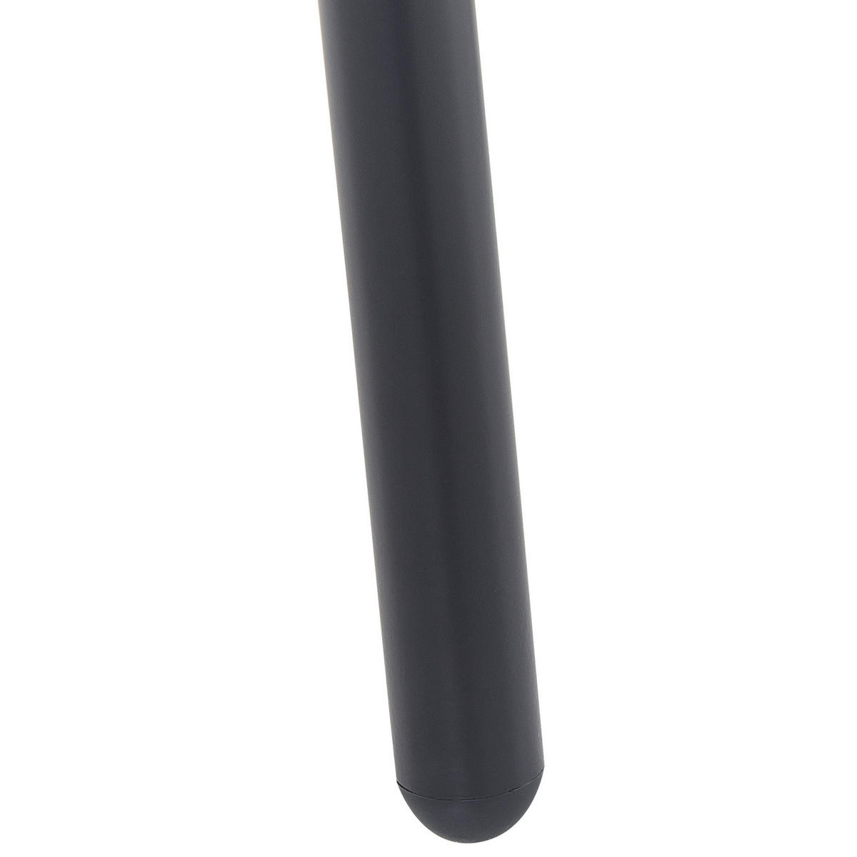 COUCHTISCH Marmor Optik weiß/schwarz oval 100/60 cm Biddle - Schwarz/Weiß, Holzwerkstoff (110/60/40cm) - Beliani