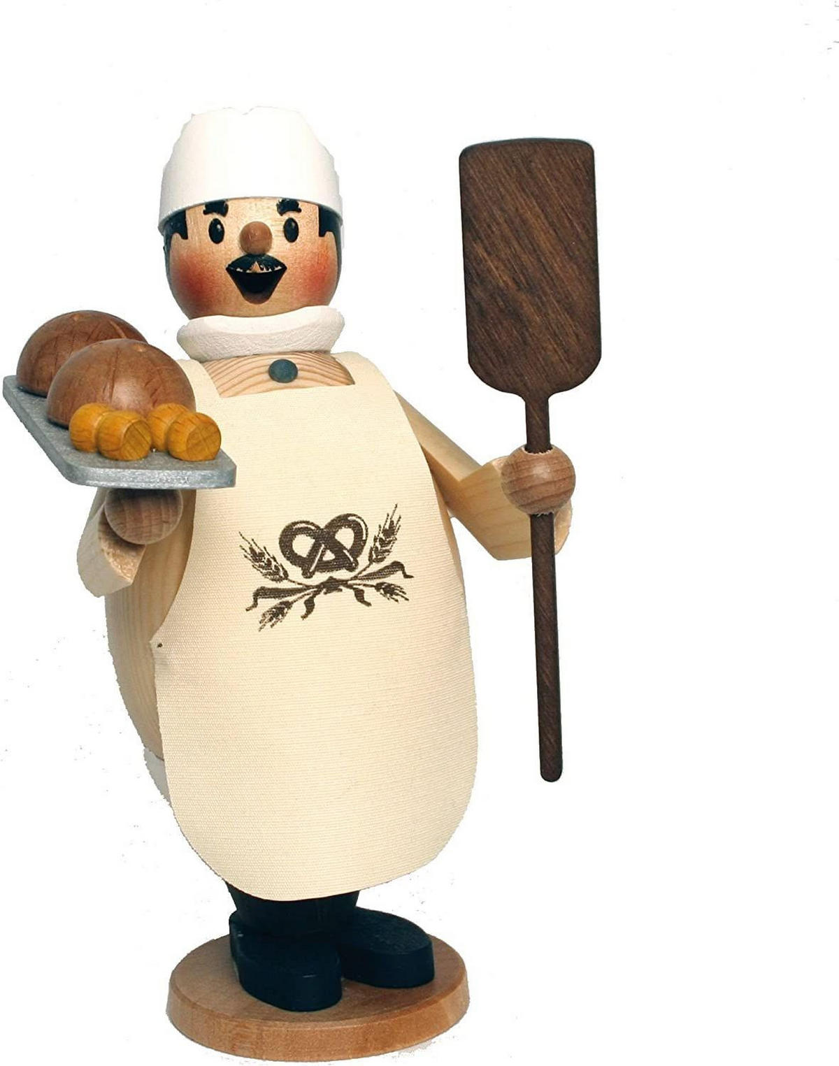 RAUCHMANN Max als Bäcker 16 cm - Multicolor, Holz (10/16/10cm)