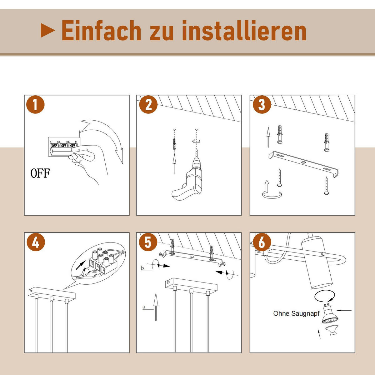 PENDELLEUCHTE Matthew 70/10/160 cm - Bronzefarben, Metall (70/10/160cm) - ZMH