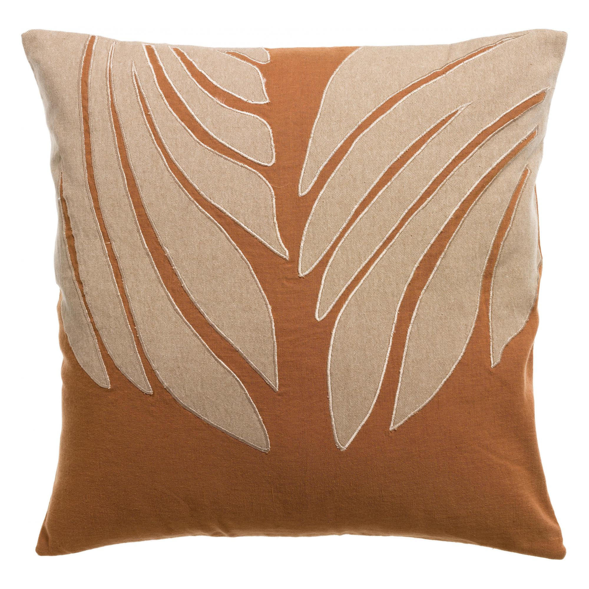 KISSEN Nilos mokka 45 x 45 cm - Braun, Textil (45/45cm) - Vivaraise