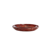 SCHALE Belawan Rot Ø34/6 cm - Rot, Kunststoff (34/6cm) - Light & Living