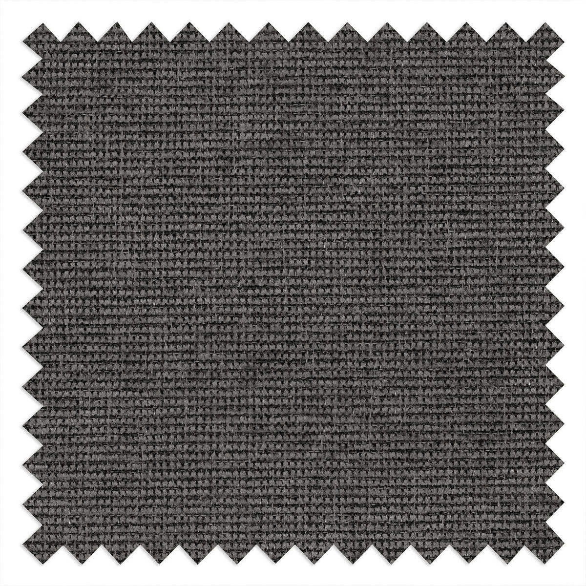 POLSTERSTUHL - 2er-Set - Anthrazit/Schwarz, Textil/Metall (49/86/54cm) - home24