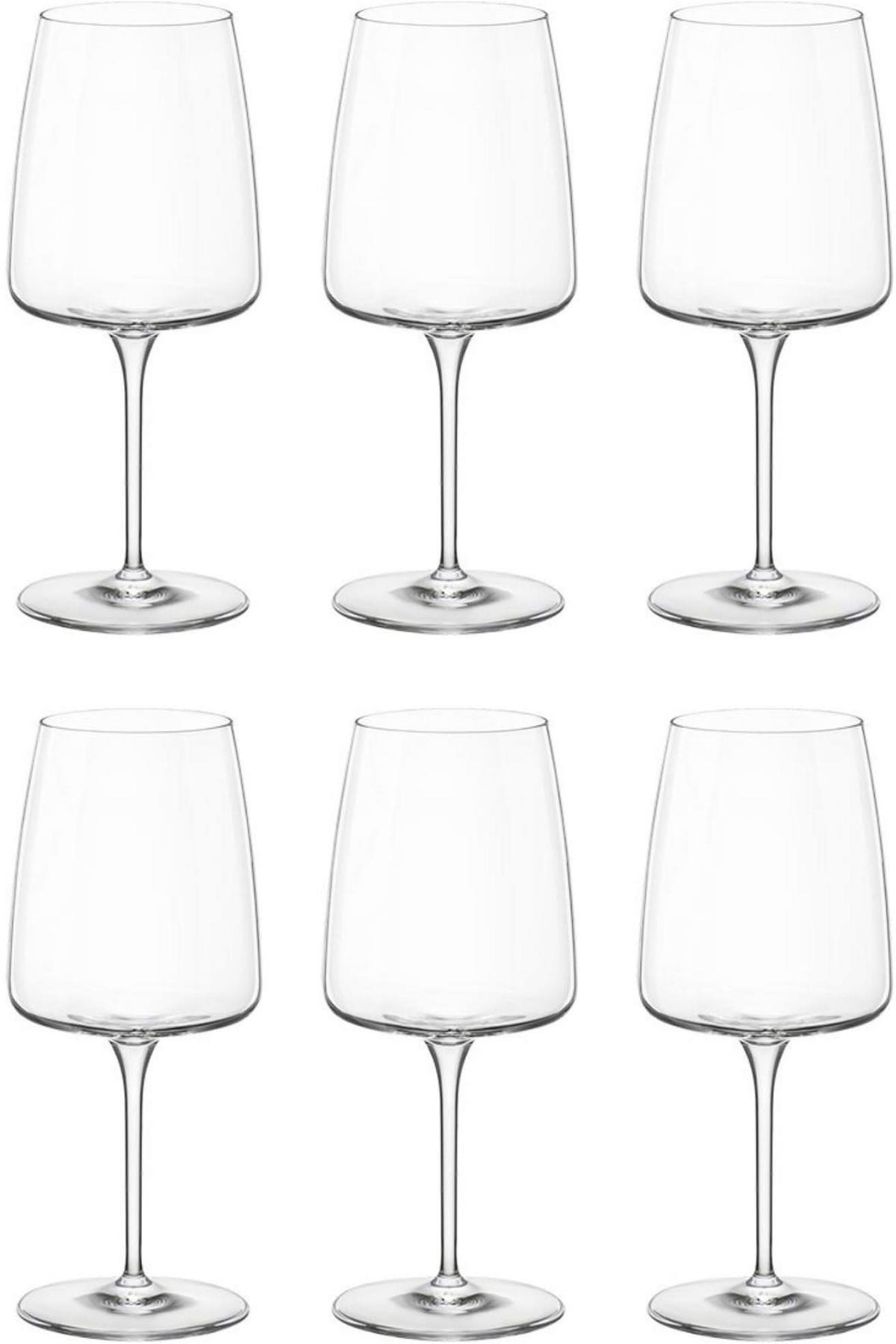 ROTWEINGLAS Nexo 540 ml - 6 Stück - Transparent, Glas (0.555L) - Bormioli Rocco
