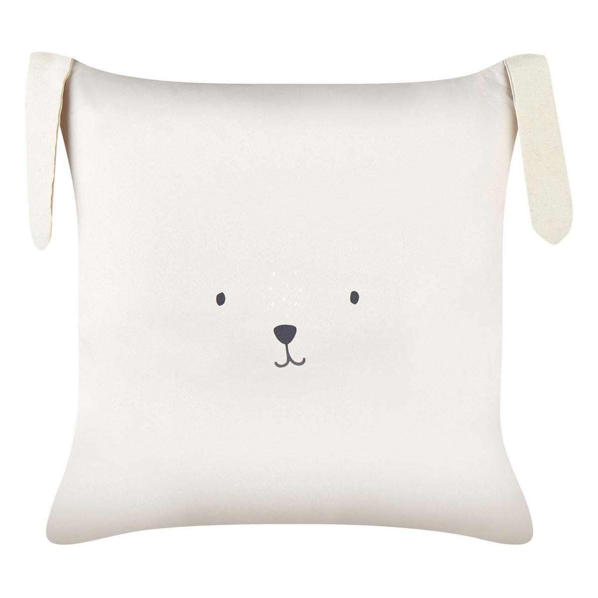 DEKOKISSEN 2er-Set Beige 45/45 cm Coney - Beige, Textil (45/45cm) - Beliani