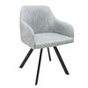STUHL LUCCA Microfaser Grau - Grau, Textil (56/84/58cm) - riess-ambiente