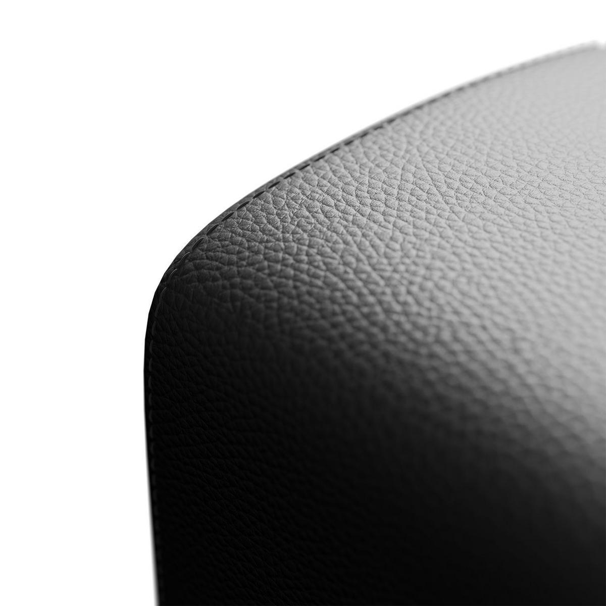 POLSTERBETT Paris mit Matratze und LED dunkelgrau 120x200cm - Grau, Textil (120/200cm) - Juskys