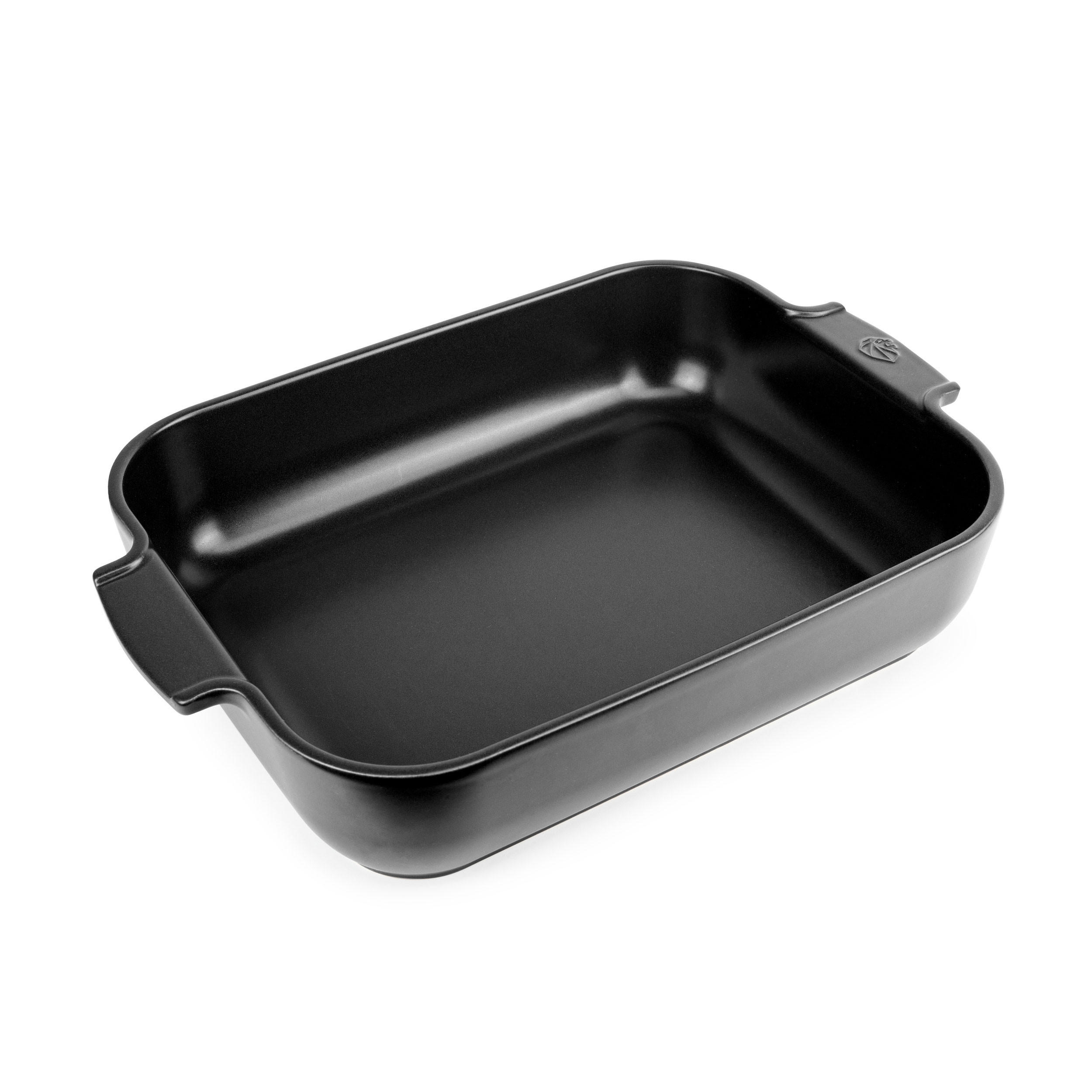 Peugeot Auflaufform Schwarz 40x8.3x27.2 cm