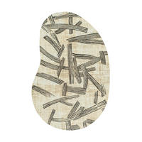 PREPROGA Kanji Slate 235/340 cm - bež, umetna masa/tekstil (235/340cm) - Louis De Poortere