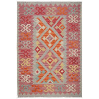 HANDWEBTEPPICH Kelim Gashgai Beige 170/119 cm Schurwolle - Beige, Textil (119/170cm) - Looma