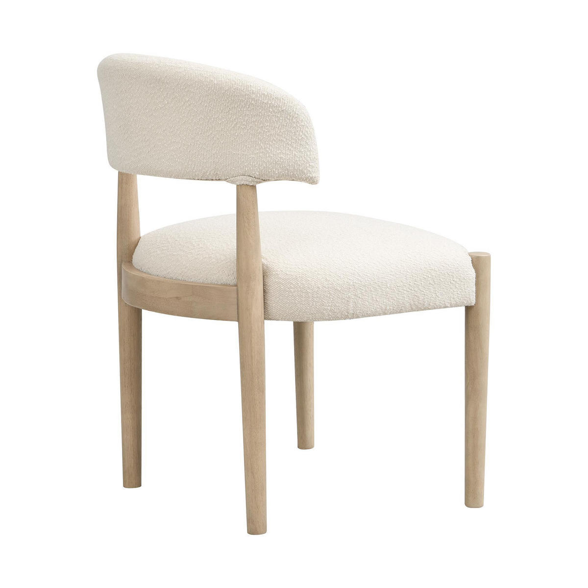 ESSZIMMERSTUHL 4 Stück in moderner Stil - Naturfarben, Holz/Textil (58/78/58cm) - KOMHTOM