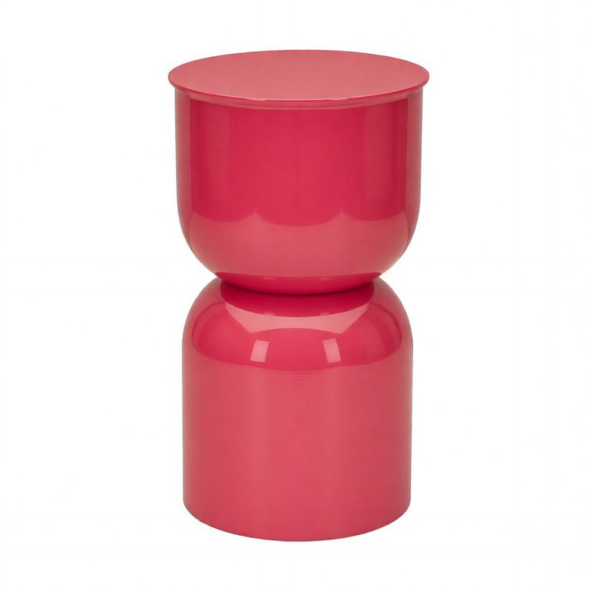 BEISTELLTISCH Metall Oyi 31/31/46 cm - Rosa, Metall (31/46/31cm) - Mauro Ferretti