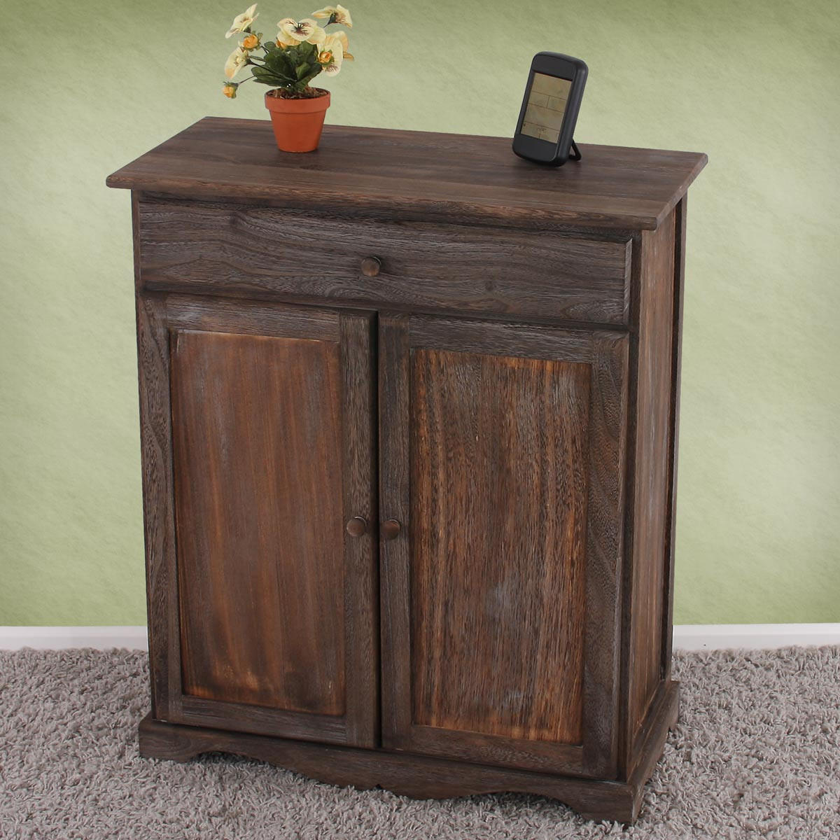 KOMMODE SCHRANK Braun - Braun, Holz (66/78/33cm) - MCW