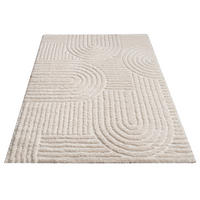HOCHFLORTEPPICH 160/220 cm Palma 333 - Weiß, Textil (160/220cm) - Paco Home