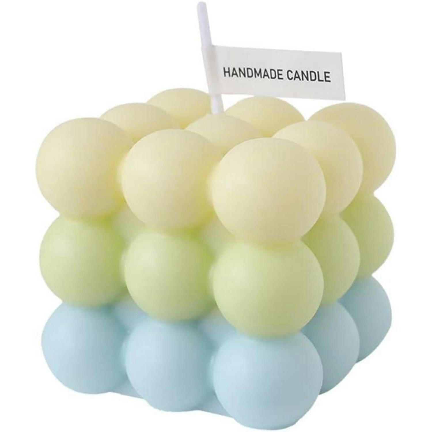 KERZENSET 2-teilig Bubble Candle Ombre Duftkerze Sojawachs - Multicolor, Paraffin (6cm)