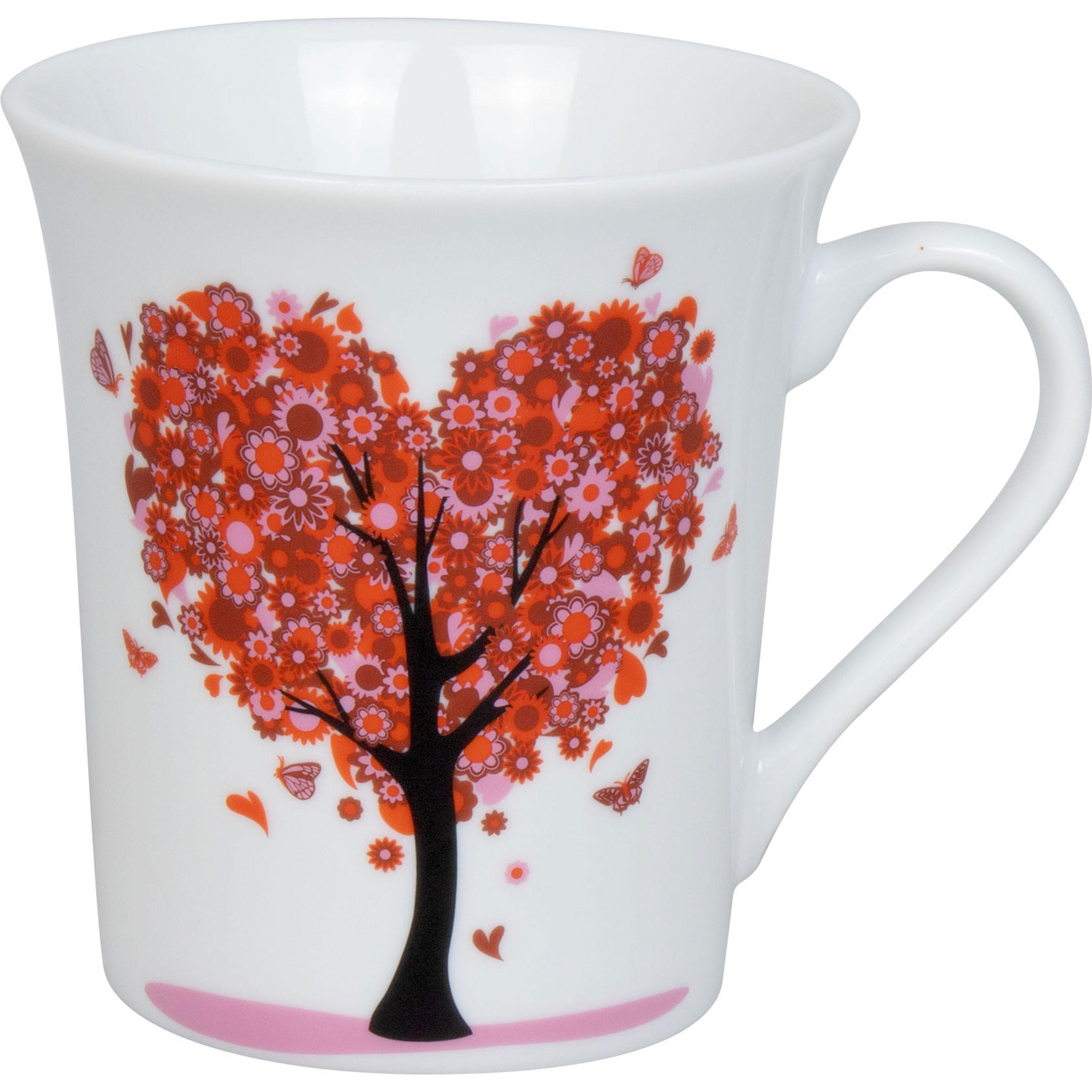 KAFFEEBECHER Love Grows - Naturfarben, Keramik (0.41L) - Könitz