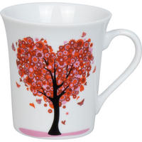 KAFFEEBECHER Love Grows - Naturfarben, Keramik (0.41L) - Könitz