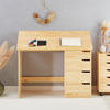 KINDERSCHREIBTISCH EMMA - Naturfarben, Holz (114/76/55cm) - IDIMEX