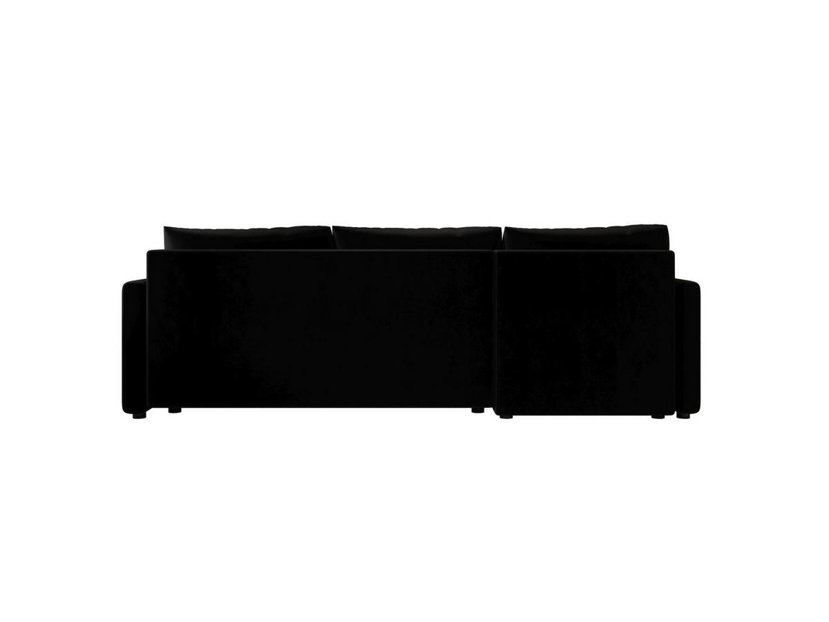 ECKSOFA MOS L BIS Itaka 15 Links mit Schlaffunktion - Schwarz, Textil (220/143cm) - Bedante