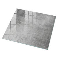 GLASPLATTE 80x60 cm – Industriebeton - Braun, Glas (0.4/80/60cm) - ArtPrintCave