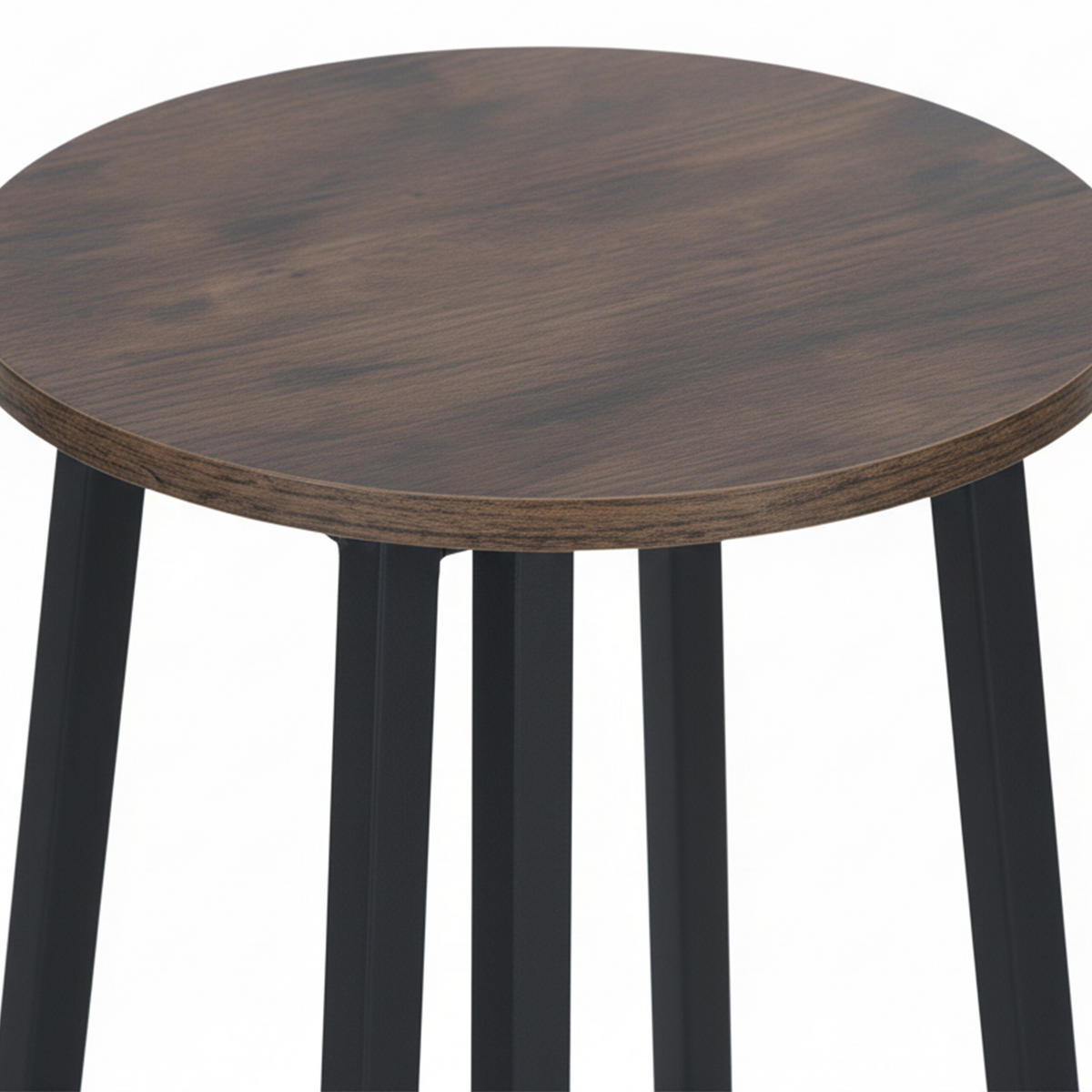 2XBARHOCKER - Multicolor/Schwarz, Holzwerkstoff/Metall (32/65/32cm) - Relaxdays