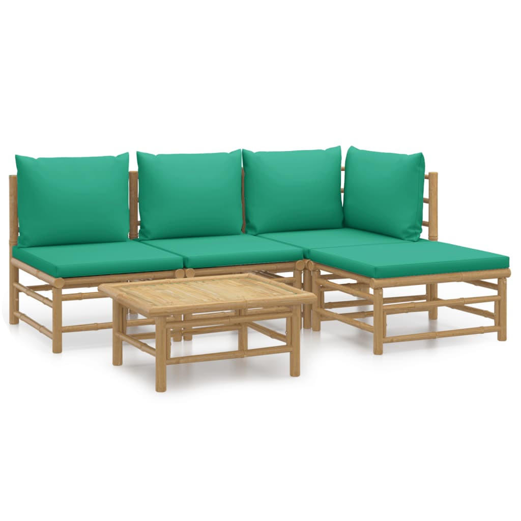 vidaXL Garten-Lounge-Set Grün