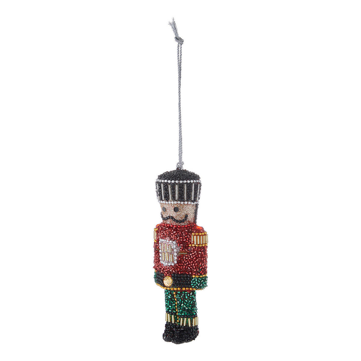 BAUMANHÄNGER Hang On Nußknacker - Rot, Kunststoff/Metall (5/13/3cm) - Butlers