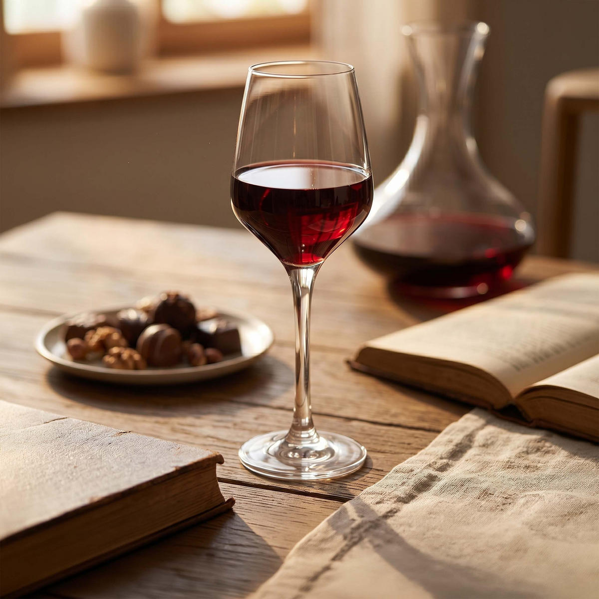 VINGLAS Transparent 4-pack glas tål diskmaskin 360 ml - Transparent, Glas (0.36L) - Relaxdays
