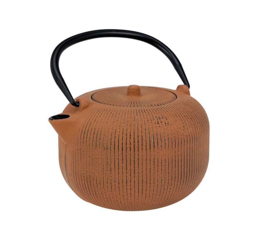 TEEKANNE Base orange 16/16/11 cm Gusseisen - Orange, Metall (1L) - Mondex