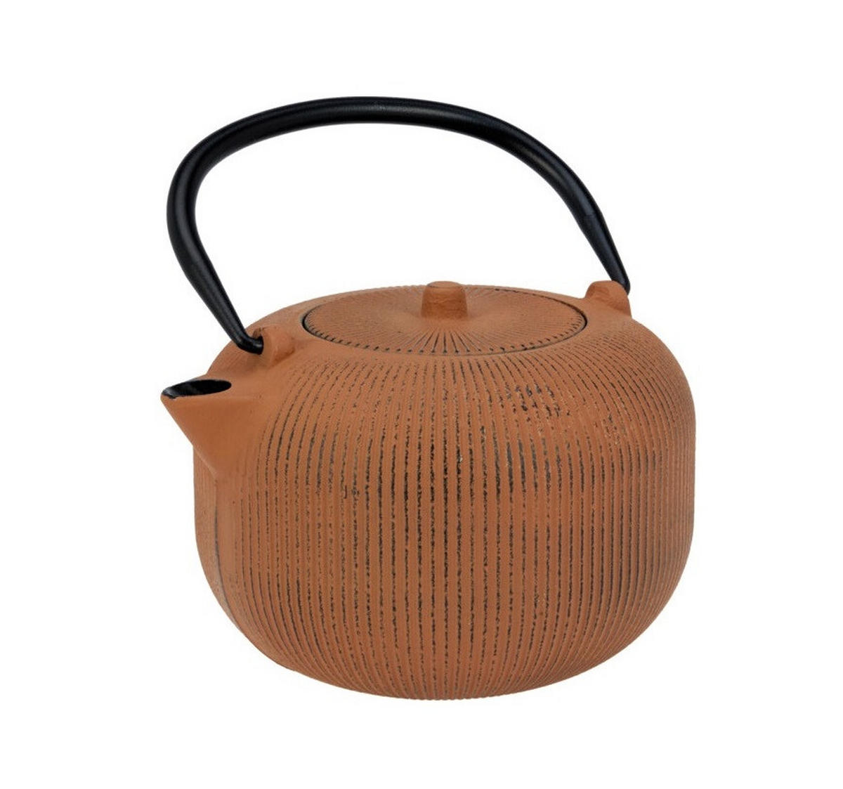 TEEKANNE Base orange 16/16/11 cm Gusseisen - Orange, Metall (1L) - Mondex