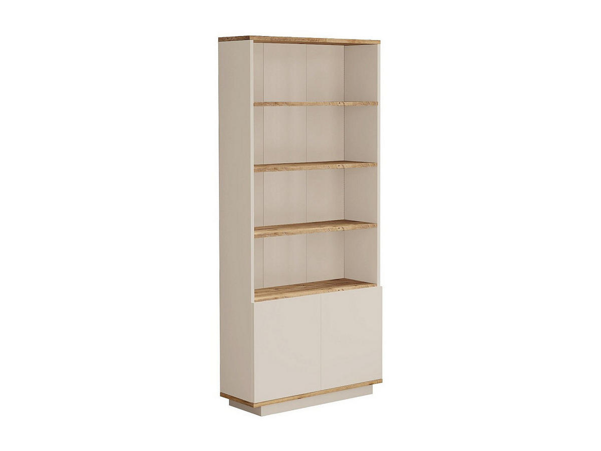 BÜCHERREGAL - 75.5 cmcm x 26.8 cmcm - Holz, Platte - Beige, Naturfarben Hell - LOTULA - Beige/Naturfarben, Holz (75.5/168.3/26.8cm) - Vente-Unique