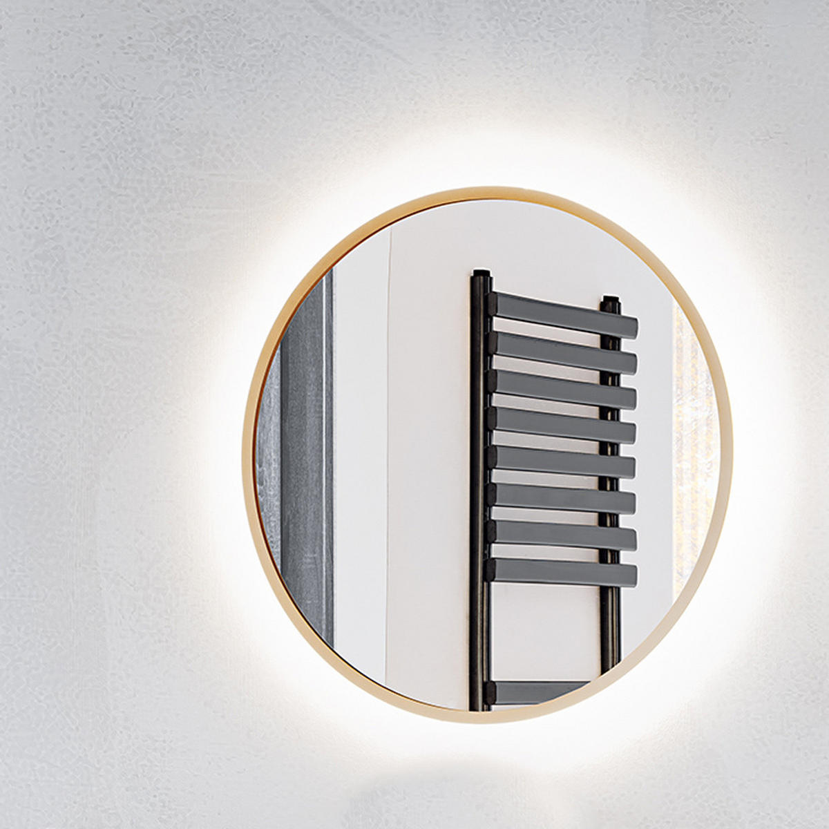 BADMÖBEL-SET 5-TLG. Adelaide-56 - Schwarz, Holzwerkstoff (220/200/47cm) - Lomado