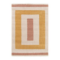 TEPPICH dicker und bequemer Shaggy gelb - Gelb, Textil (120/170cm) - AFK Living