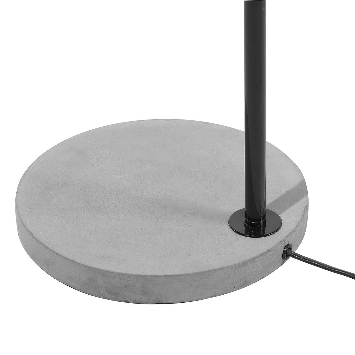 STEHLAMPE Corbones 23/23/149 cm - Schwarz, Metall (23/23/149cm) - Beliani