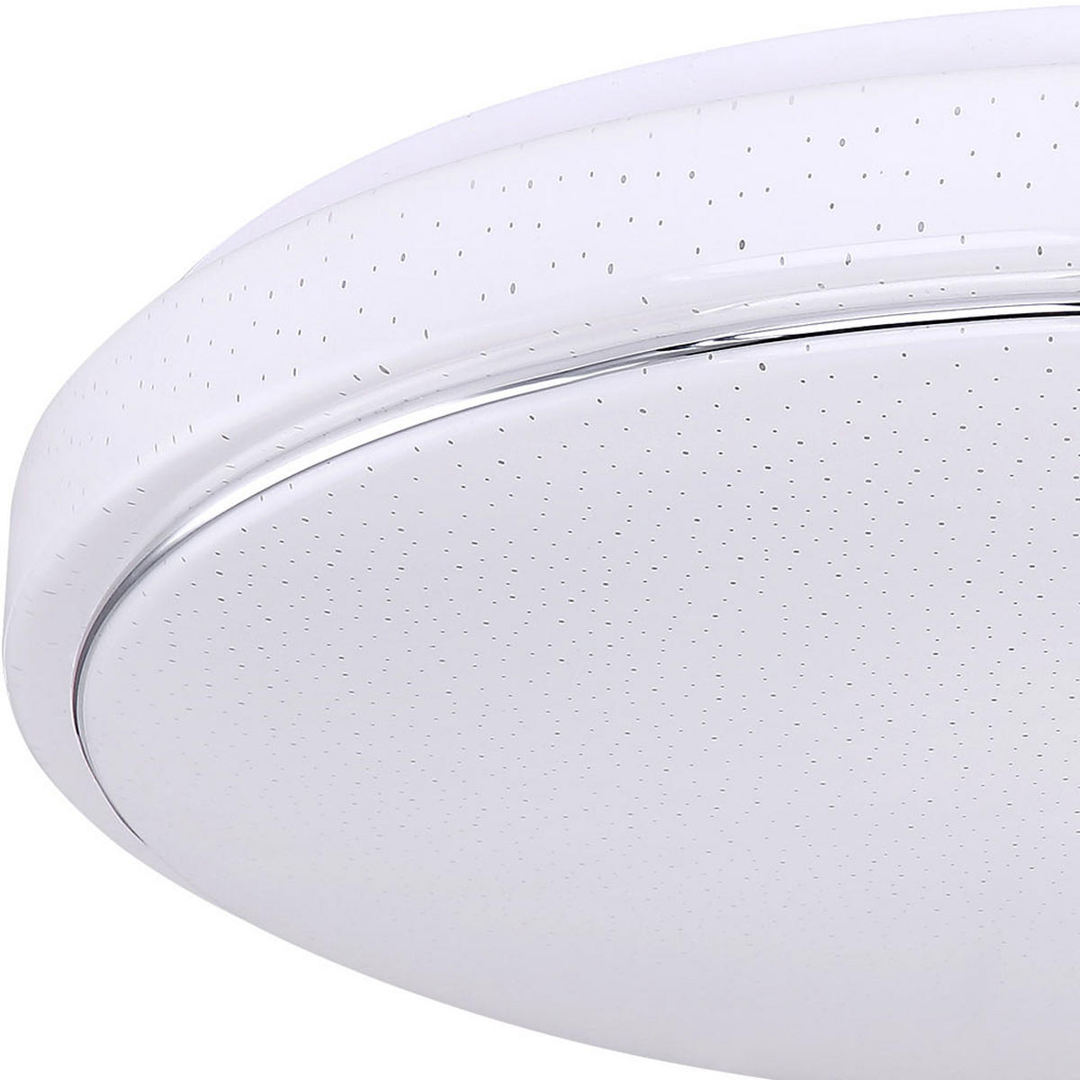 LED DECKENLEUCHTE Kalle Weiß Metall - Weiß, Metall (49/49/7.5cm) - Globo Lighting