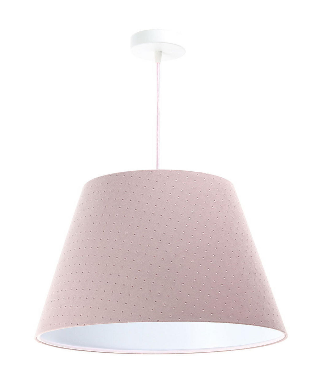 HÄNGELEUCHTE Rosa 40/26,5 cm - Pink, Kunststoff (40/0.4/26.5cm) - ONZENO