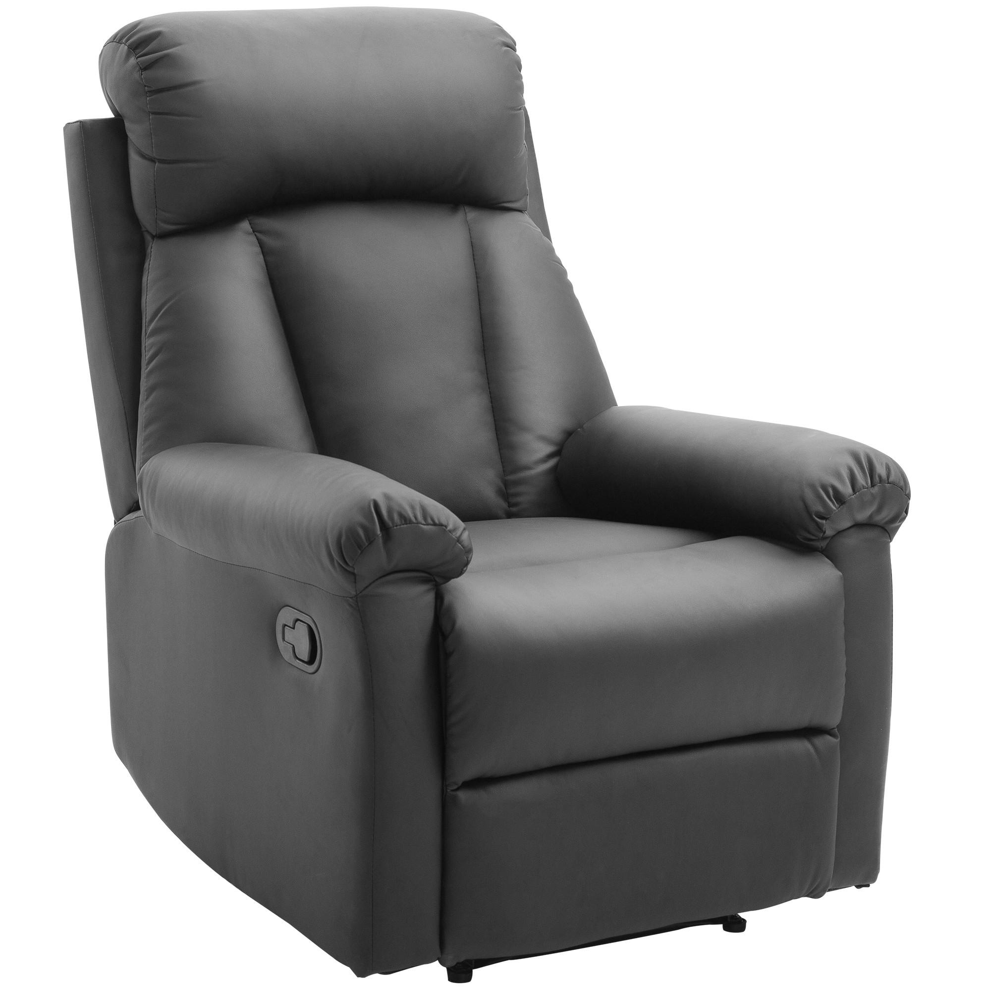 Homcom Relaxsessel Schwarz 97x107x80 cm