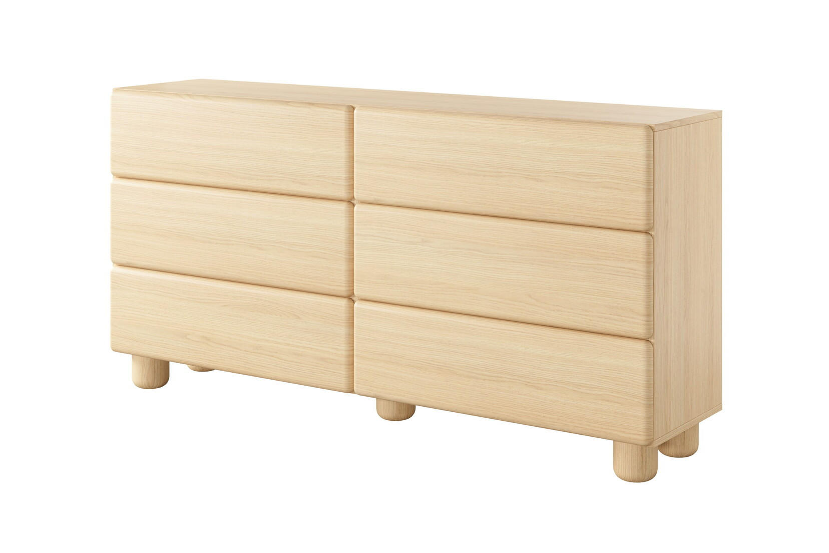Emporius Kommode Eiche 160x80x38 cm