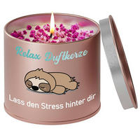DUFTKERZE Lavendel 9OZ - Bronzefarben, Paraffin (8.5cm)