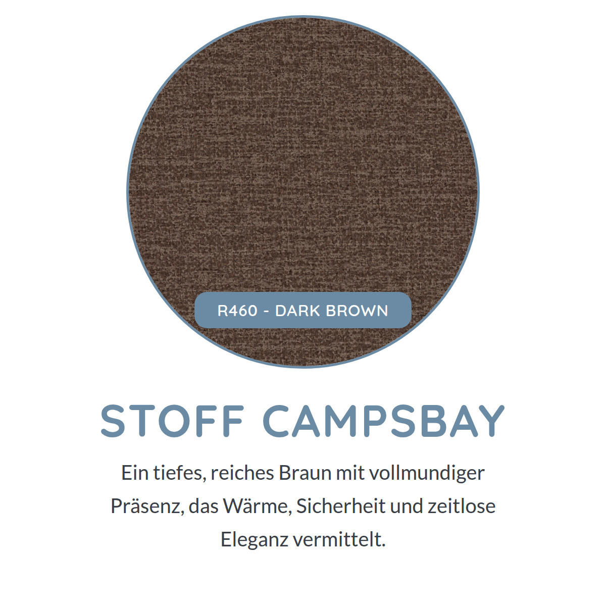 BIGSOFA Hereford XXL Flachgewebe Braun inkl. 12 Kissen 274/131/61 cm - Dunkelbraun, Kunststoff/Textil (274/61/131cm) - foamnova