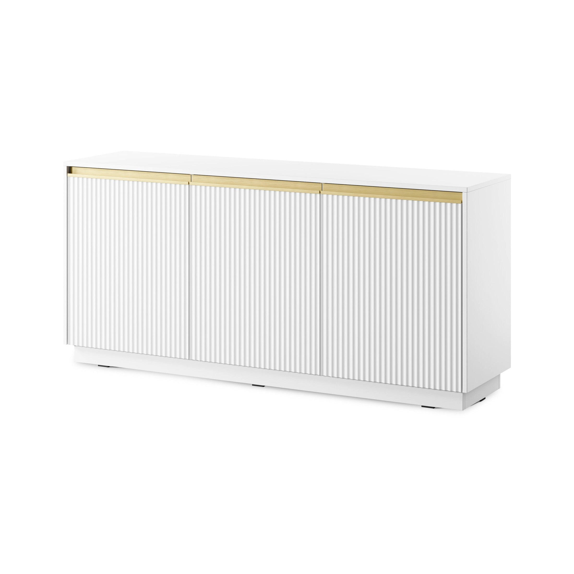 Pillovely Kommode Weiß 153.4x71.6x39 cm