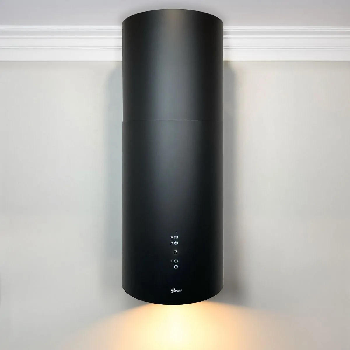 DUNSTABZUGSHAUBE GCH I 385 36 BL Prime N 36 cm Schwarz - Schwarz, Metall (36/113/36cm) - Gurari