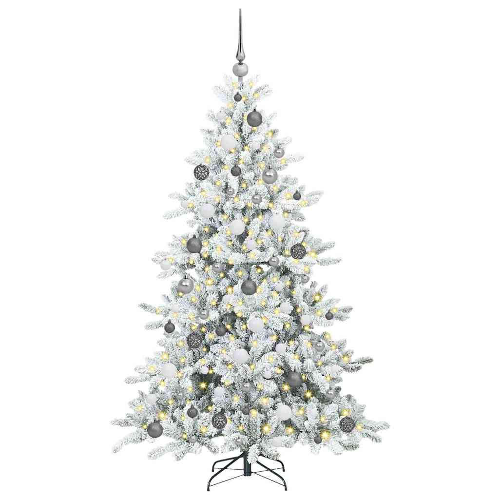 vidaXL Weihnachtsbaum Weiß 180 cm
