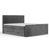 BOXSPRINGBETT Lavenda Anthrazit 180/200 cm - Anthrazit/Schwarz, Holz/Holzwerkstoff (180/200cm) - Maison de Reve