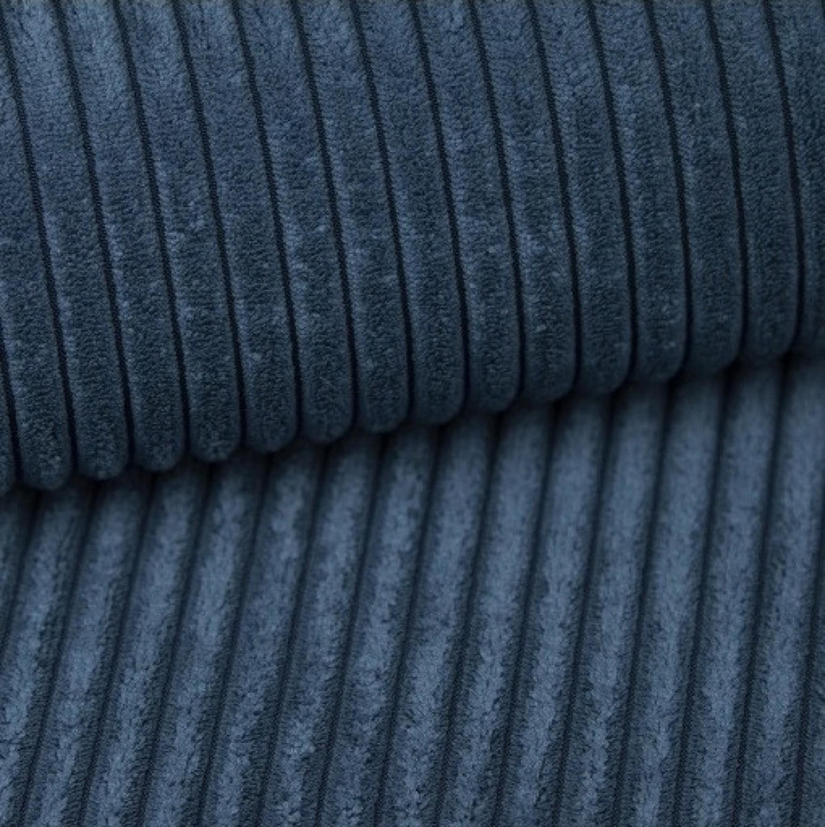 SOFA Granat Blau AGA Ausziehbar - Blau, Textil (256/94/97cm) - Sepro Meble