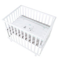 LAUFGITTER 100x75, Indibär - Weiß, Holzwerkstoff (72.5/72/98cm) - Roba