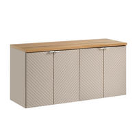 WASCHTISCHUNTERSCHRANK 120cm Manoa Kaschmir - Holz - Beige, Holzwerkstoff (120/59/40cm) - Petits-meubles