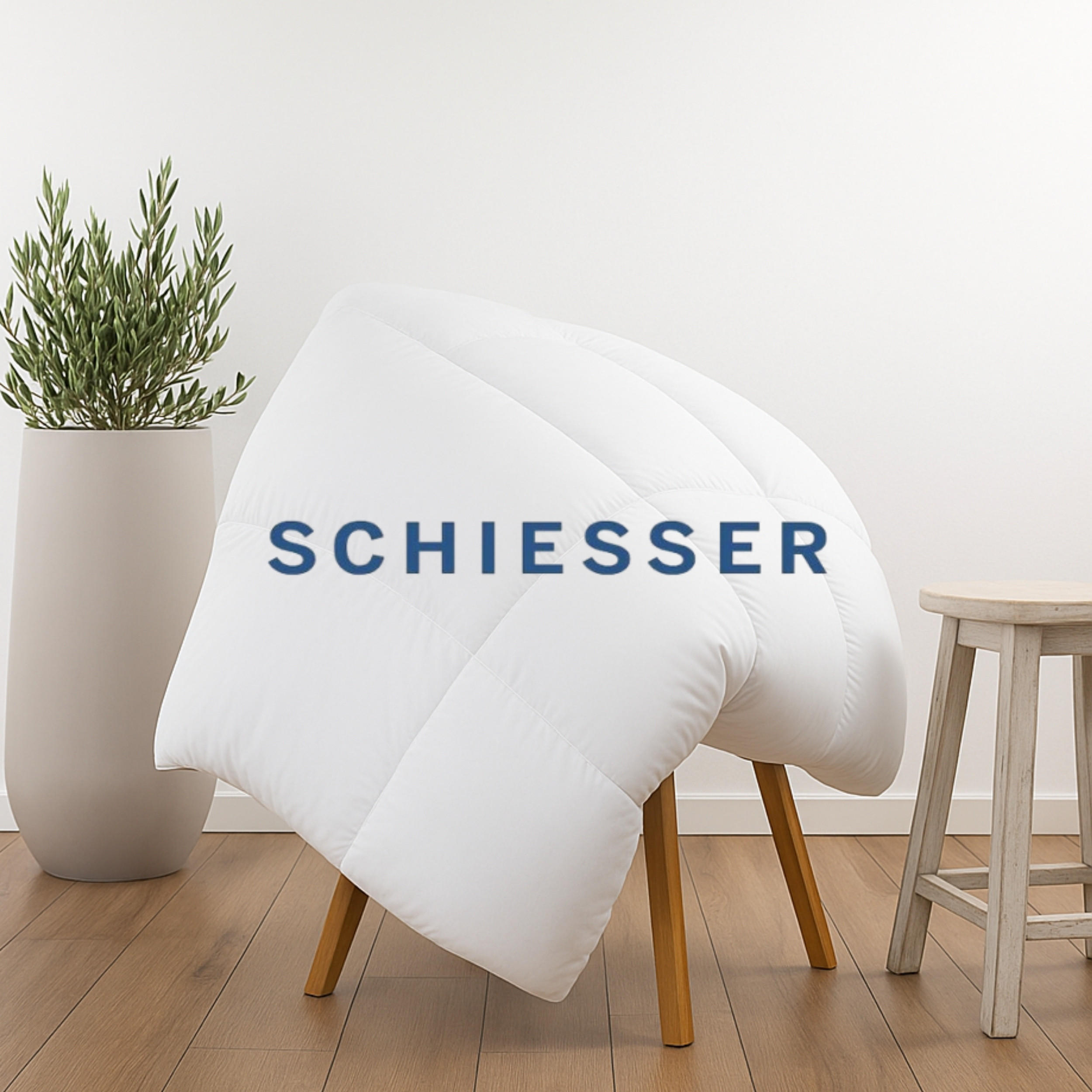 Thumbnail - Schiesser Steppbett, Weiß, Textil, 135x200 cm, Schlaftextilien, Bettdecken